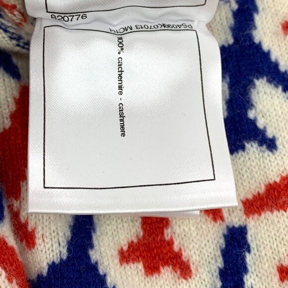 Chanel Airport Series Airplane Embroidered Cashmere Drawstring Knit Joggers - Picture 7 of 8